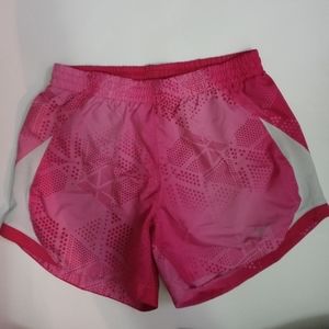 Pink/White Nike Athletic Shorts